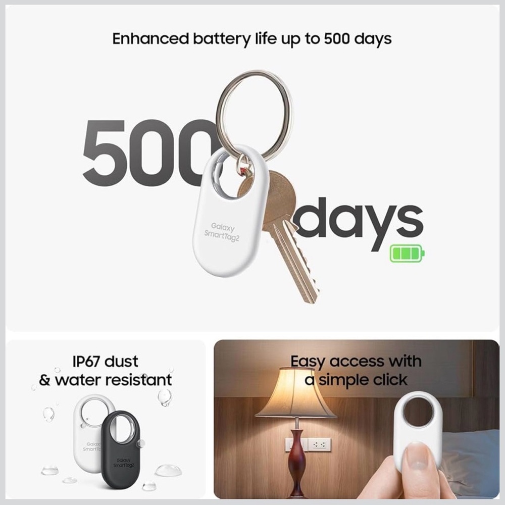 Samsung Galaxy SmartTag2 (white) - Picture 5 of 10